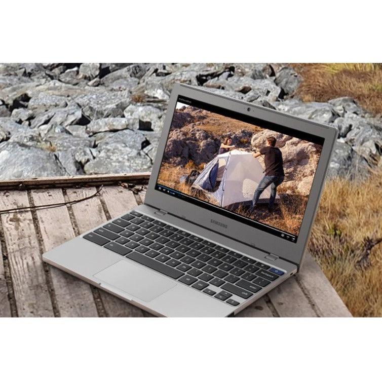 Samsung Chromebook 4 Xe310Xba-K04Us 11.6 Inch Intel Celeron N4000 1.1Ghz/ 4Gb Lpddr4/ 16Gb Emmc/ Usb3.0/ Chrome Os Notebook (Satin Gray)