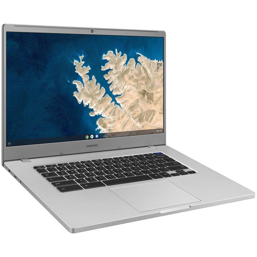 Samsung Chromebook 4+ Xe350Xba-K05Us 15.6 Inch Intel Celeron N4000 1.1Ghz/ 4Gb Ddr4/ 128Gb Ssd Emmc/ Chrome Os Notebook (Silver)