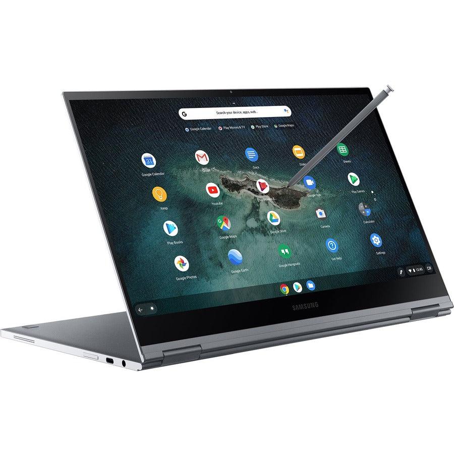 Samsung Chromebook Xe930Qca 33.8 Cm (13.3") Touchscreen 4K Ultra Hd Intel® Core™ I5 8 Gb 256 Gb Ssd Wi-Fi 6 (802.11Ax) Chrome Os Grey
