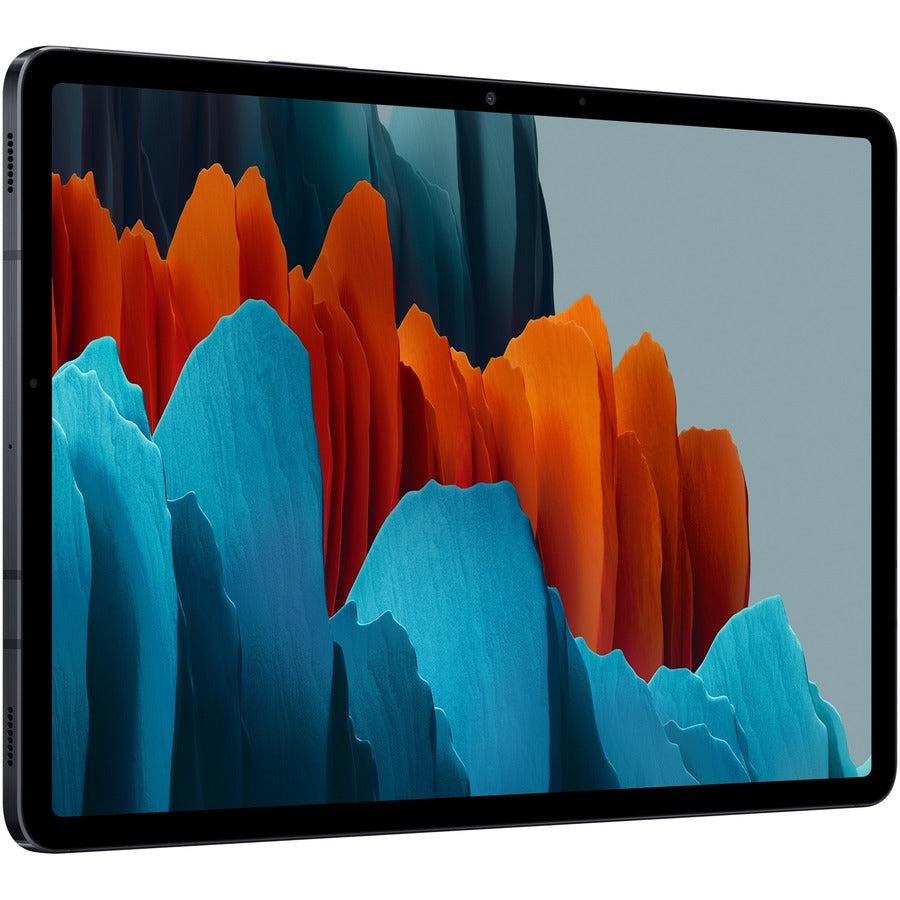 Samsung Galaxy Tab S7 SM-T870 Tablet - 11 WQXGA - Qualcomm Snapdragon 865 Plus - 8 GB - 256 GB Storage - Android 10 - Mystical Black" SM-T870NZKEXAR