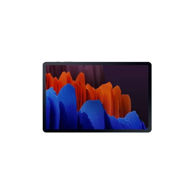 Samsung Galaxy Tab S7+ SM-T970 Tablet - 12.4 WQXGA+ - Qualcomm Snapdragon 865 Plus - 8 GB - 256 GB Storage - Android 10 - Mystical Black" SM-T970NZKEXAR