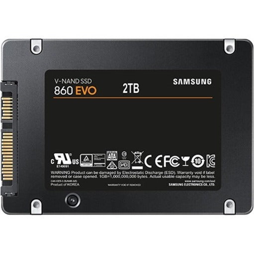 Samsung-IMSourcing 860 EVO MZ-76E2T0E 2 TB Solid State Drive - 2.5 Internal - SATA (SATA/600)"