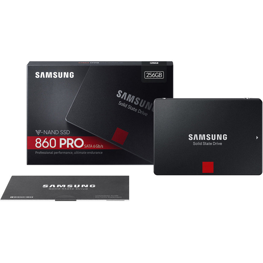 Samsung-IMSourcing 860 PRO MZ-76P256E 256 GB Solid State Drive - 2.5 Internal - SATA (SATA/600)"