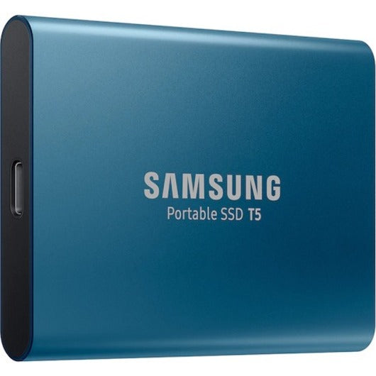 Samsung-IMSourcing T5 MU-PA500B/AM 500 GB Portable Solid State Drive - External - Blue