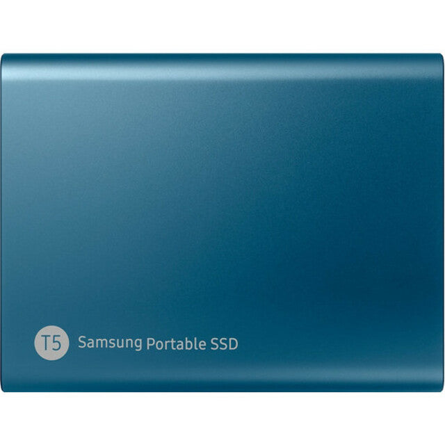 Samsung-IMSourcing T5 MU-PA500B/AM 500 GB Portable Solid State Drive - External - Blue