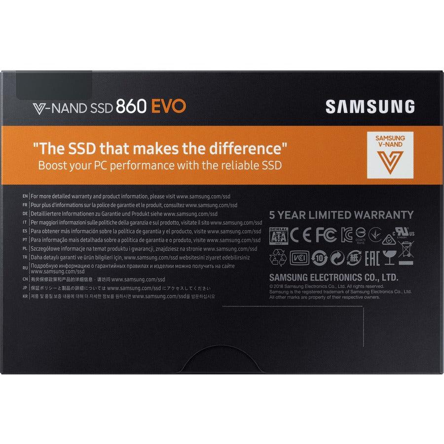 Samsung-IMSourcing 860 EVO MZ-76E4T0BW 4 TB Solid State Drive - 2.5 Internal - SATA (SATA/600)"