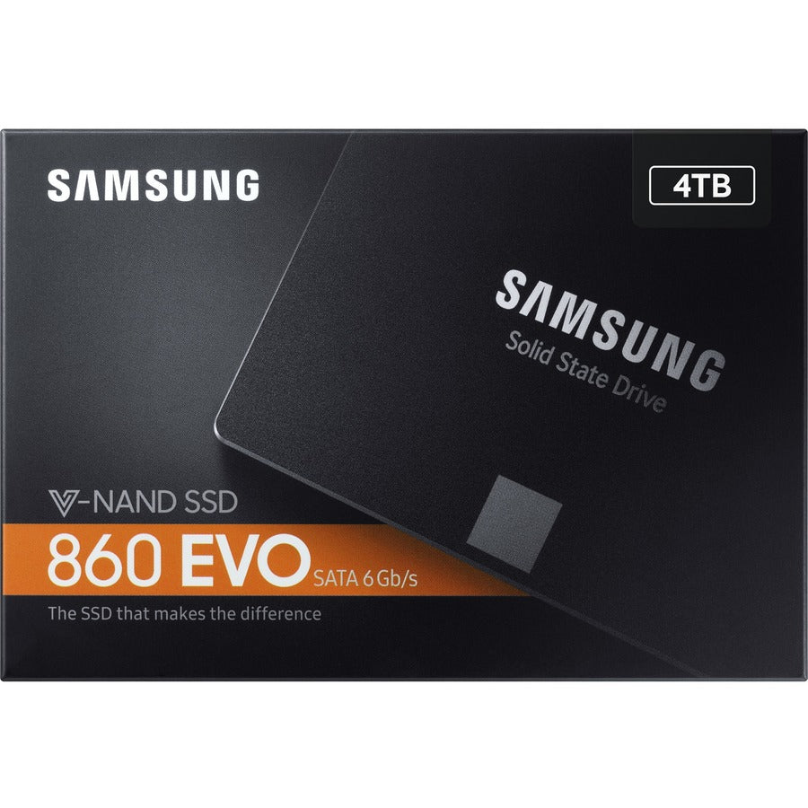 Samsung-IMSourcing 860 EVO MZ-76E4T0BW 4 TB Solid State Drive - 2.5 Internal - SATA (SATA/600)"