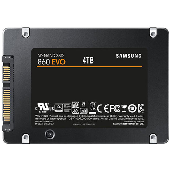 Samsung-IMSourcing 860 EVO MZ-76E4T0E 4 TB Solid State Drive - 2.5 Internal - SATA (SATA/600)"