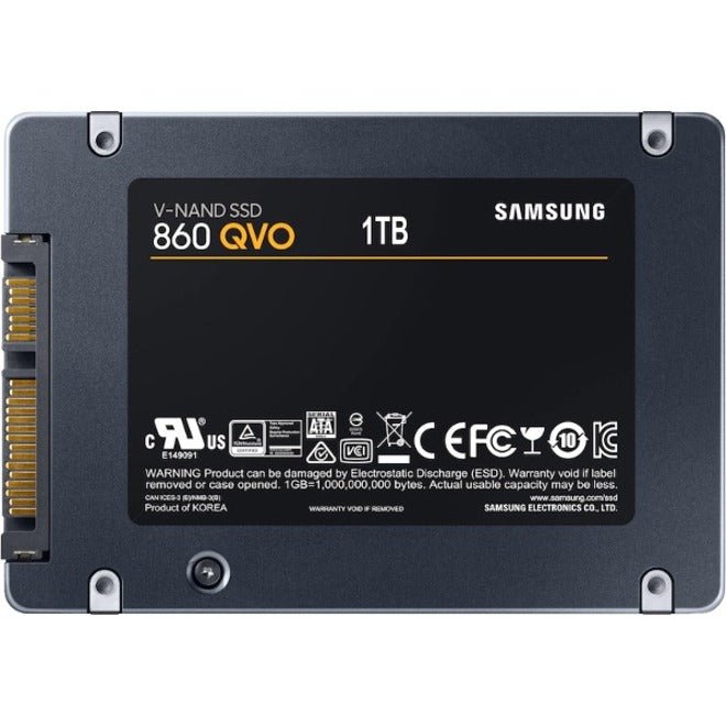 Samsung-IMSourcing 860 QVO MZ-76Q1T0B/AM 1 TB Solid State Drive - 2.5 Internal - SATA (SATA/600)"