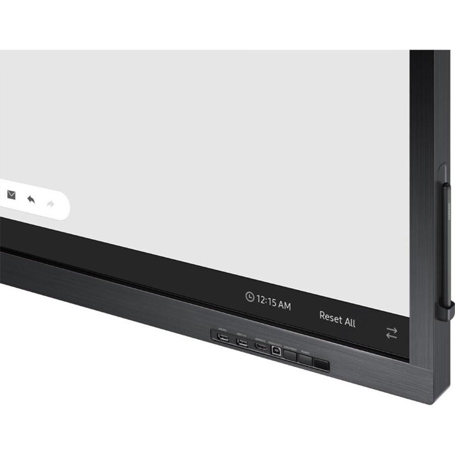 Samsung Qb75N-W Interactive Whiteboard 190.5 Cm (75") 3840 X 2160 Pixels Black