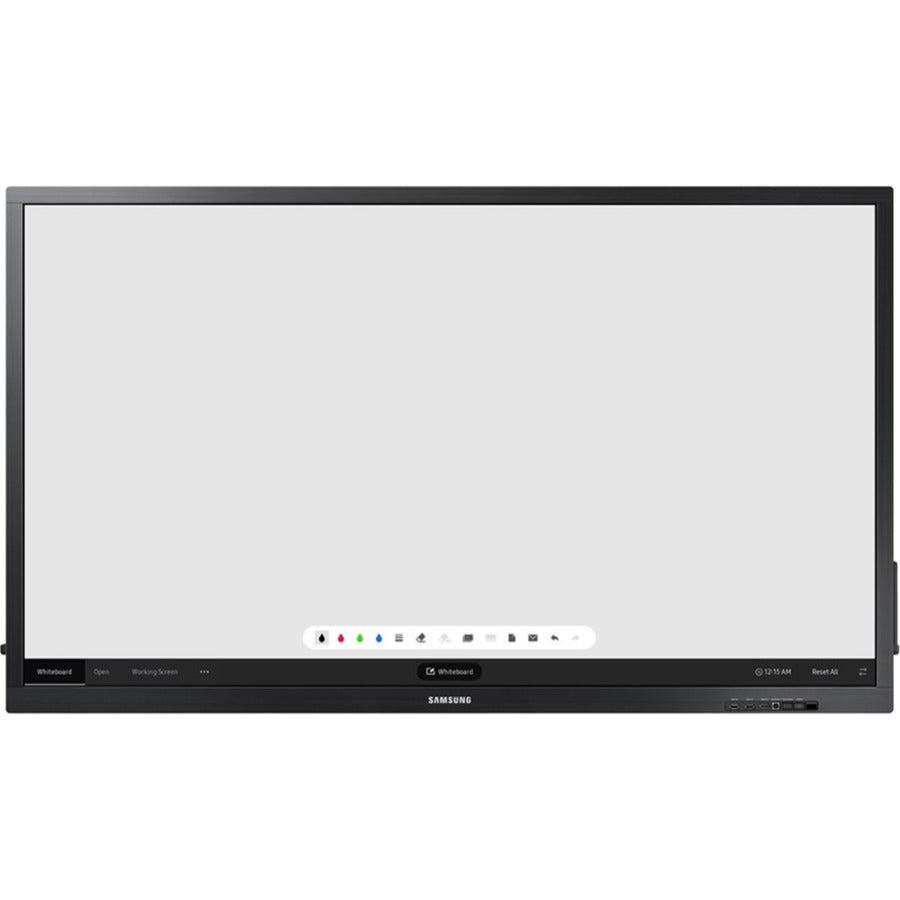 Samsung Qb75N-W Interactive Whiteboard 190.5 Cm (75") 3840 X 2160 Pixels Black