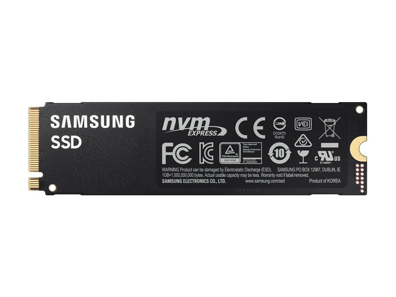 Samsung Solid State Drive Mz-V8P1T0B/Am 980 Pro 1Tb Pci Express Nvme M.2