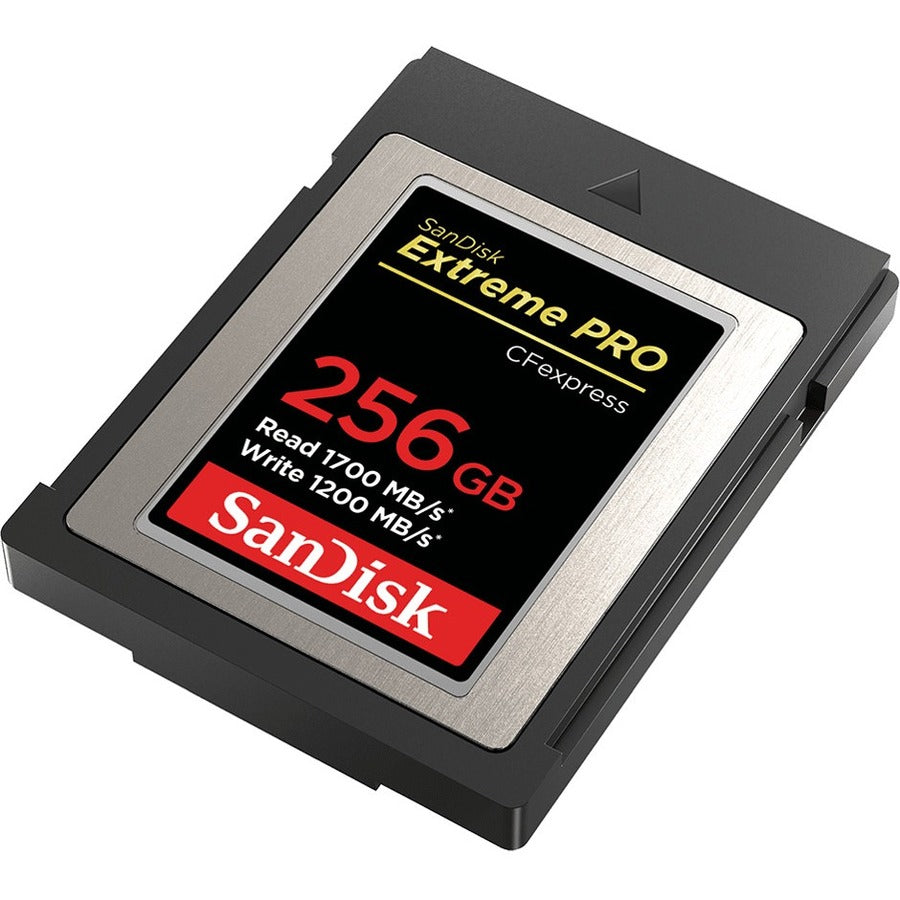 SanDisk Extreme PRO 256 GB CFexpress Card Type B - 1 Pack SDCFE-256G-ANCNN
