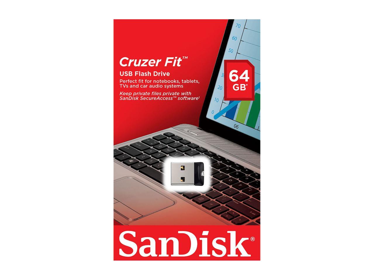 Sandisk 32Gb Cruzer Fit Usb 2.0 Flash Drive (Sdcz33-032G-G35)
