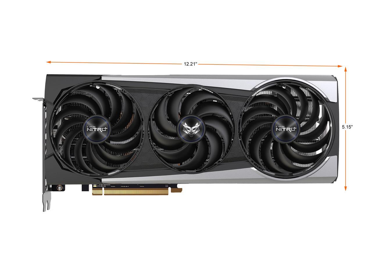 Sapphire Nitro+ Amd Radeon Rx 6700 Xt Gaming Oc Video Card, 12Gb Gddr6 Hdmi / Triple Dp (11306-01-20T)