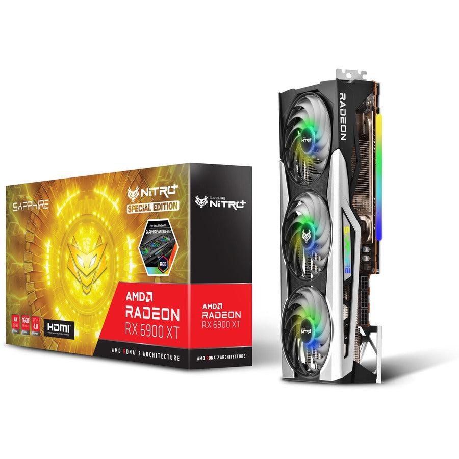 Sapphire Nitro+ Amd Radeon Rx 6900 Xt Se Gaming Oc Graphics Card With 16Gb Gddr6 Hdmi / Triple Dp