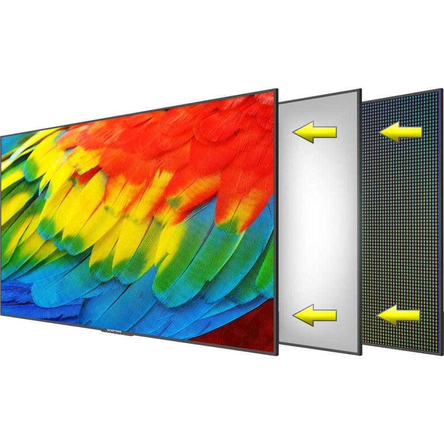 Sceptre Curved 27" 75Hz Led Monitor Hdmi Vga Build-In Speakers, Edge-Less Metal- Black (C275W-1920Rn)