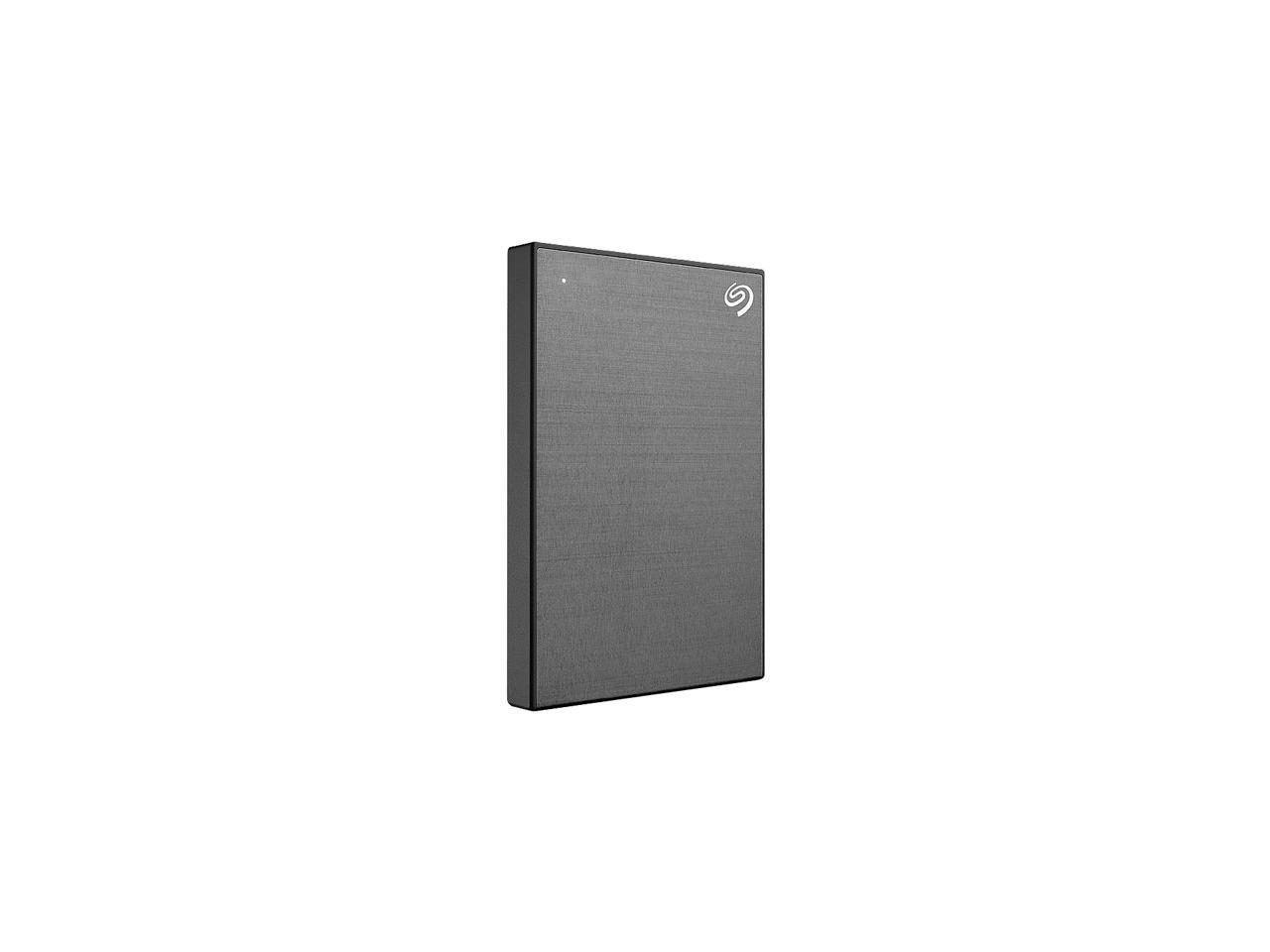 Seagate 1Tb Backup Plus Slim Portable External Hard Drive Usb 3.0 Sthn2000405 Space Gray + 1Yr Mylio Create + 2Mo Adobe Cc Photography