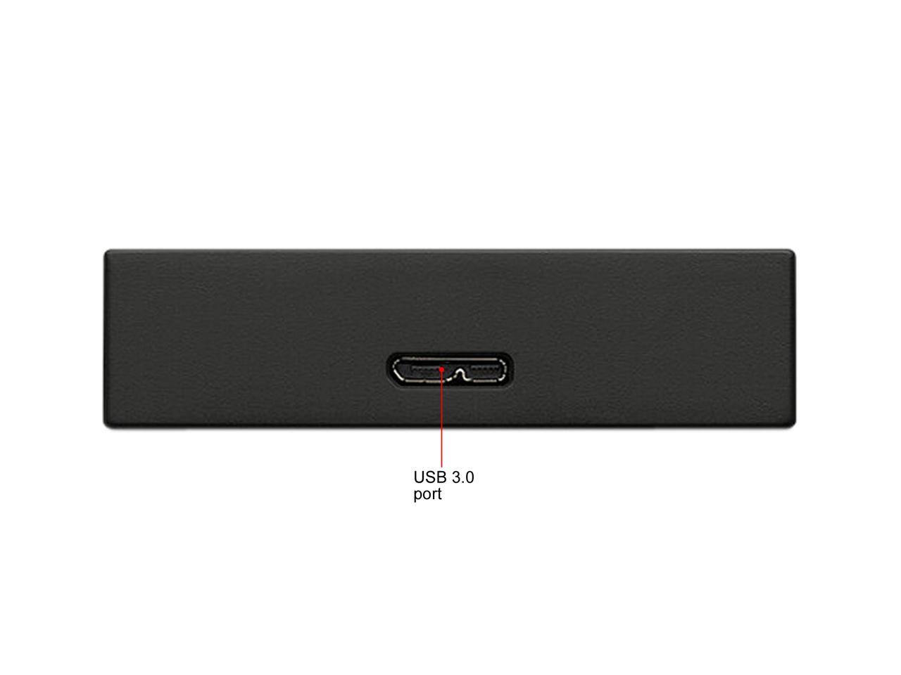 Seagate 1Tb One Touch Portable Hard Drive Usb 3.2 Gen 1 Model Stkb1000400 Black