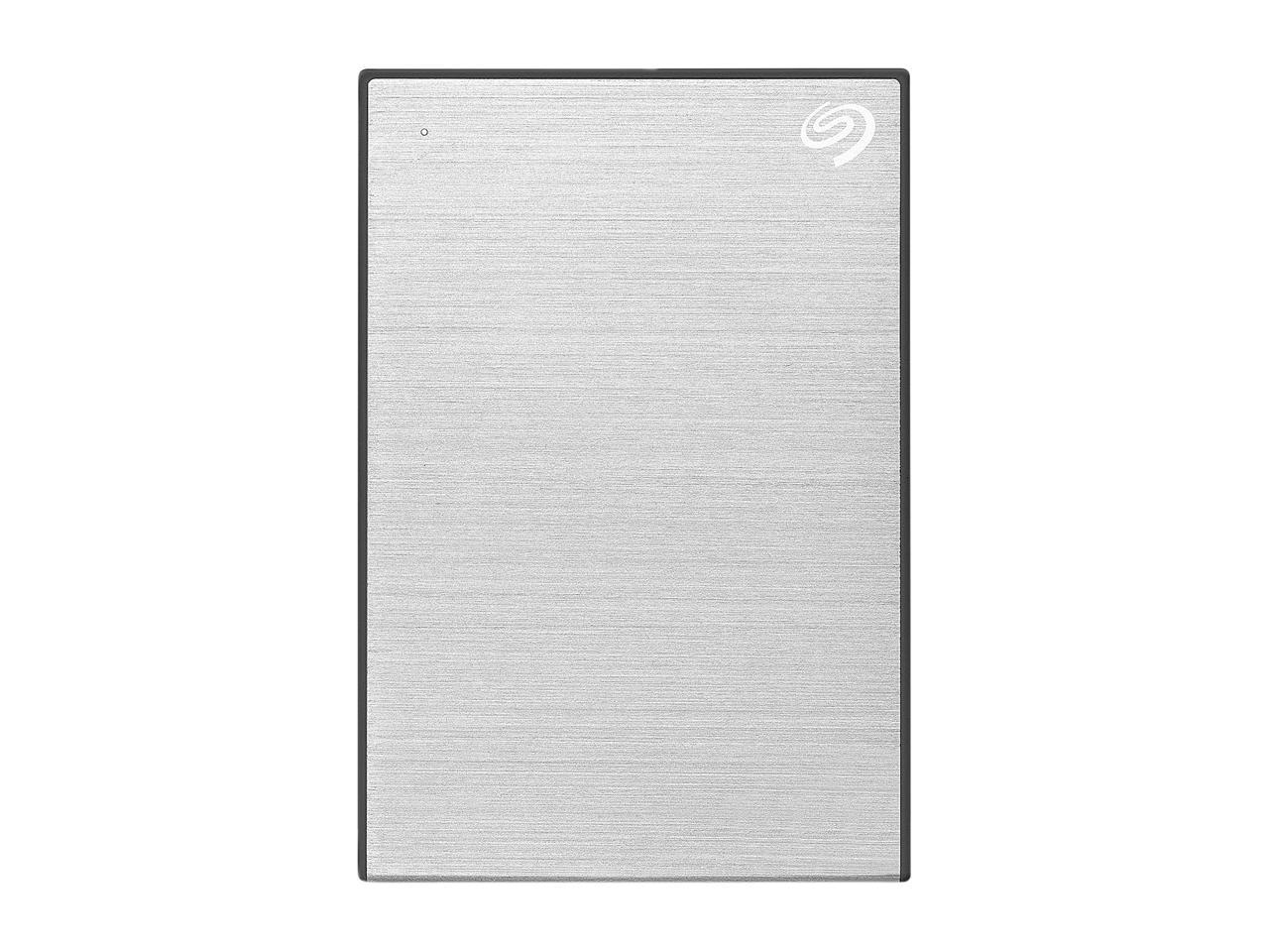 Seagate 5Tb Backup Plus Portable External Hard Drive Usb 3.0 Sthp5000401 Silver + 1Yr Mylio Create + 2Mo Adobe Cc Photography