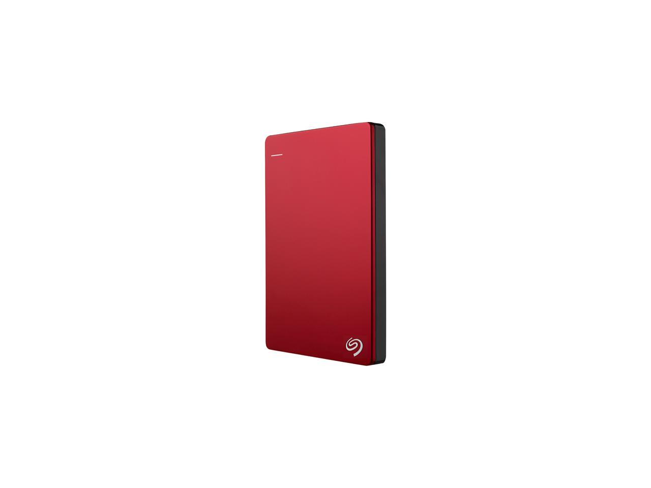 Seagate Backup Plus Slim 2Tb Usb 3.0 Portable External Hard Drive - Stdr2000103 (Red)