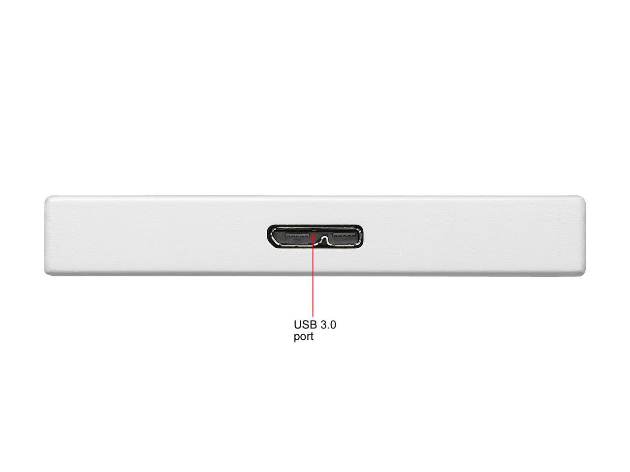 Seagate Backup Plus Slim Sthn2000403 2Tb Portable Hard Drive - 2.5" External - Red