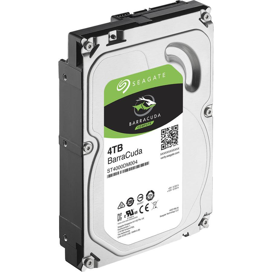 Seagate BarraCuda ST4000DM004 4 TB Hard Drive - 3.5 Internal - SATA (SATA/600)"