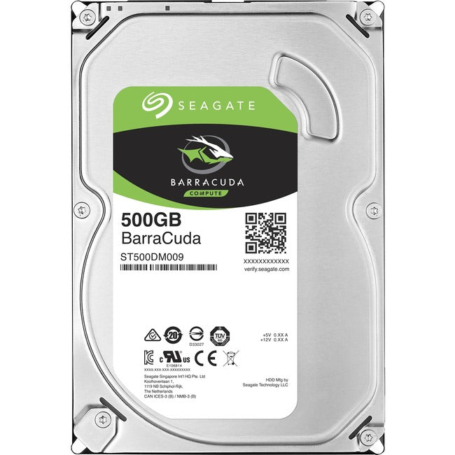 Seagate BarraCuda ST500LM030 500 GB Hard Drive - 2.5 Internal - SATA (SATA/600)" ST500LM030-50PK