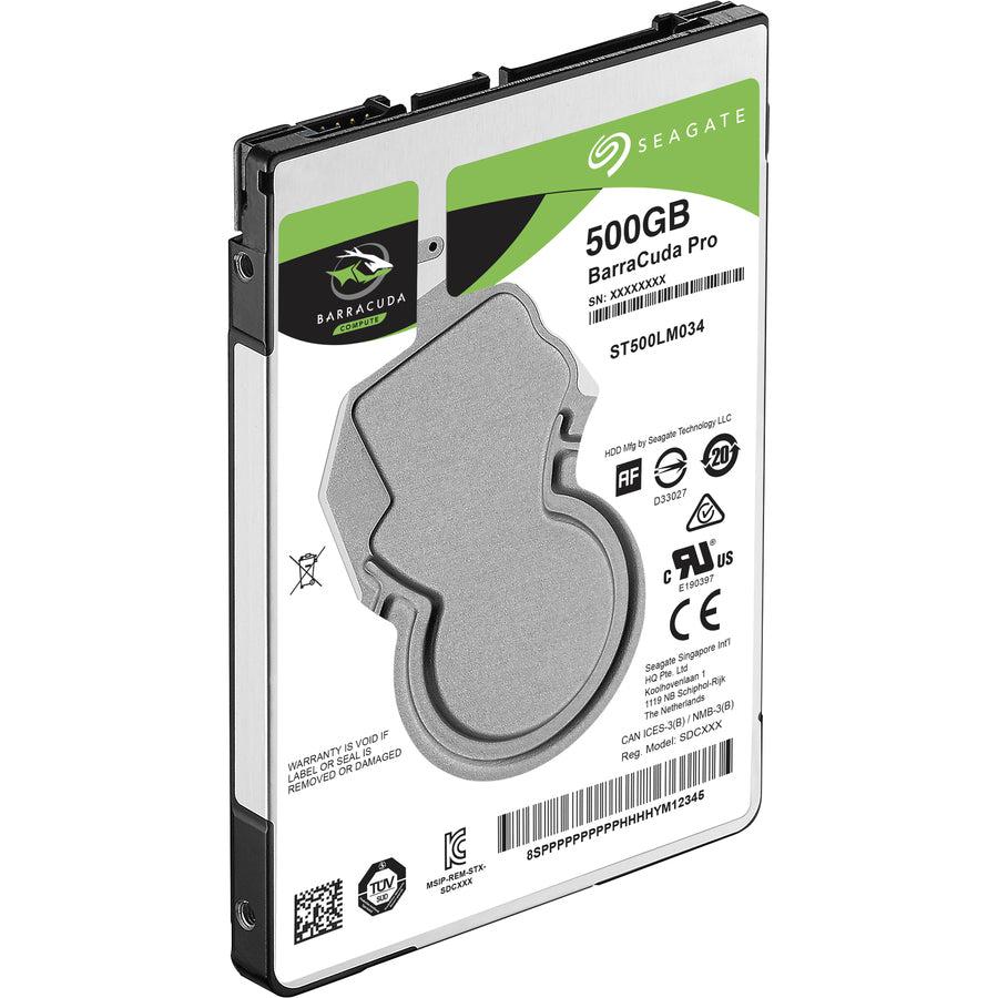 Seagate Barracuda Pro St500Lm034 500Gb 7200Rpm Sata 6.0Gb/S 128Mb Hard Drive (2.5 Inch) Notebooks / Laptops