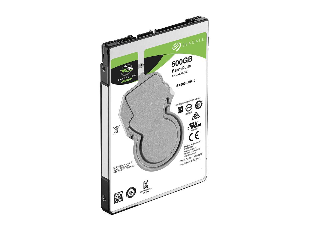 Seagate Barracuda ST500LM030 500GB Laptop Hard Drive - SATA 6Gb/s 7mm