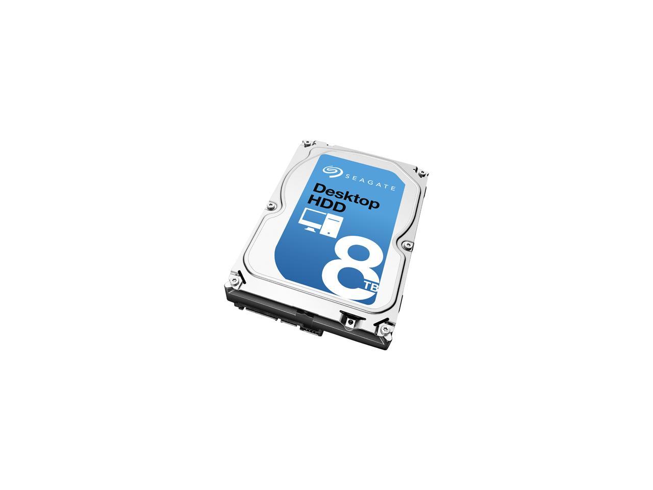 Seagate Desktop Hdd St8000Dm002 8Tb N/A 256Mb Cache Sata 6.0Gb/S 3.5" Internal Hard Drive Bare Drive
