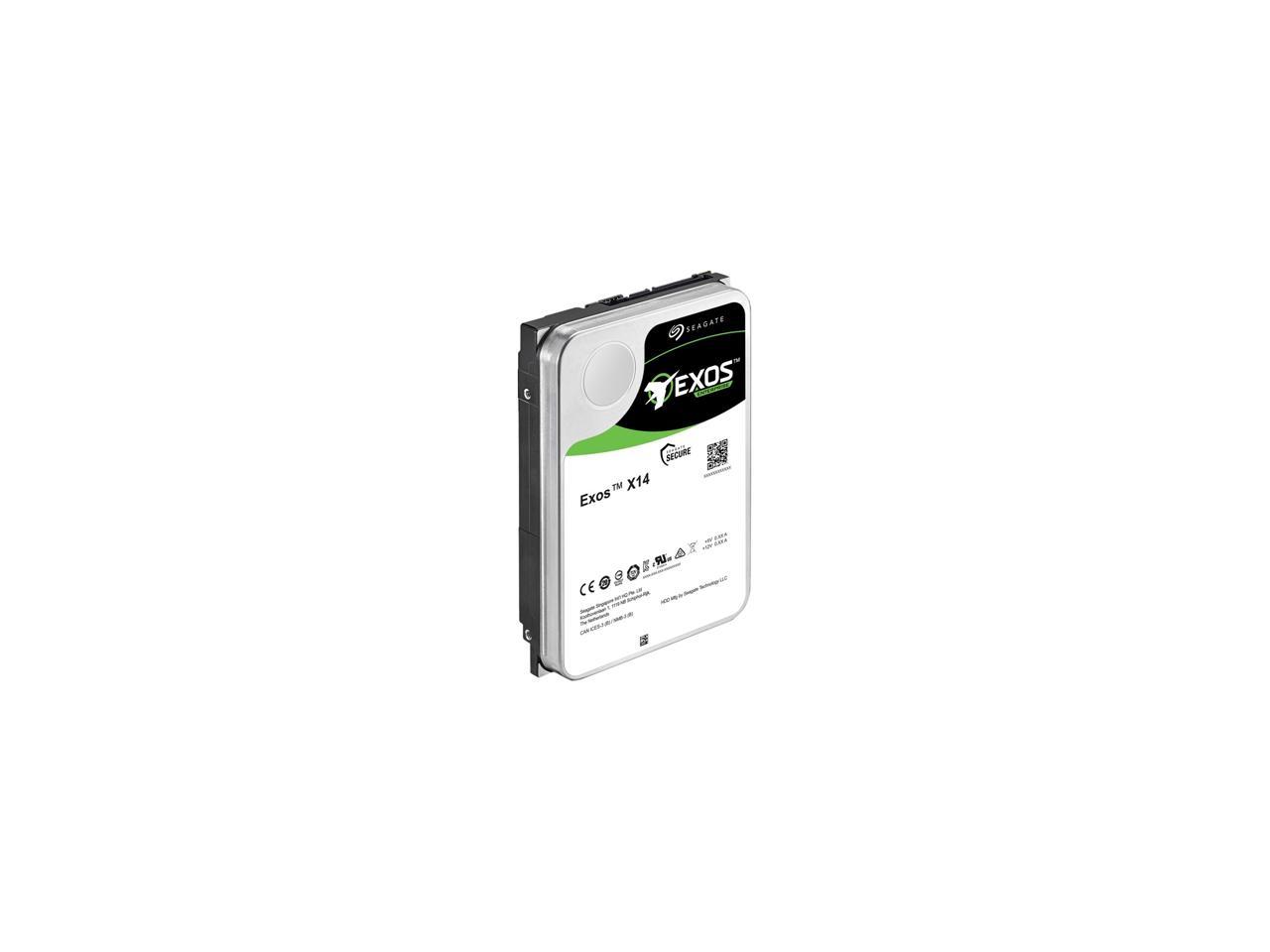 Seagate Exos X14 St10000Nm0478 10Tb 7200 Rpm 256Mb Cache Sata 6.0Gb/S 3.5" Internal Hard Drive, 512E Bare Drive