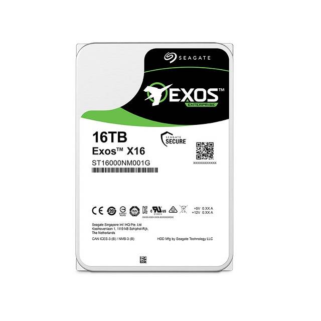 Seagate Exos X16 ST16000NM001G 16 TB Hard Drive - Internal - SATA (SATA/600)