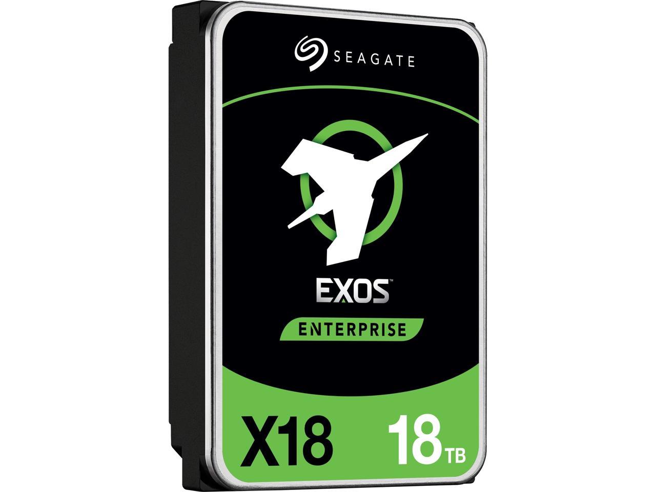 Seagate Exos X18 ST18000NM004J 18 TB Hard Drive - Internal - SAS (12Gb/s SAS)