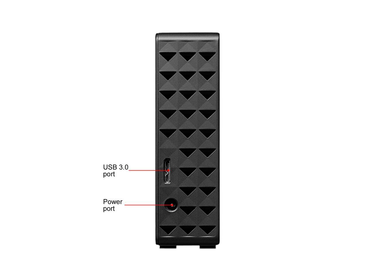 Seagate Expansion Desktop Hard Drive 16Tb Hdd External - Pc Windows Ps4 & Xbox - Usb 2.0 & 3.0 Black (Steb16000400)