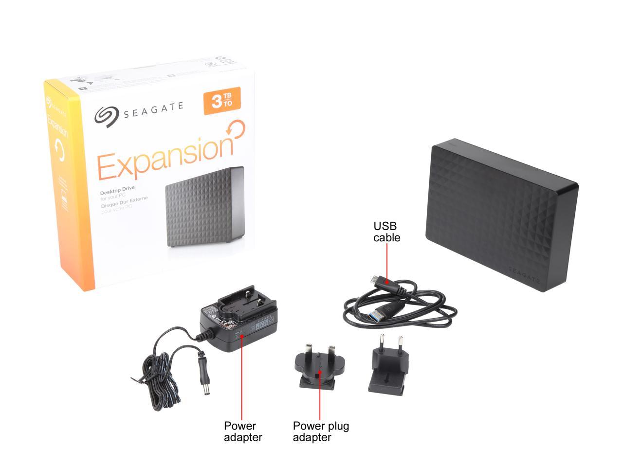 Seagate Expansion Desktop Hard Drive 3Tb Hdd External - Pc STEB3000200