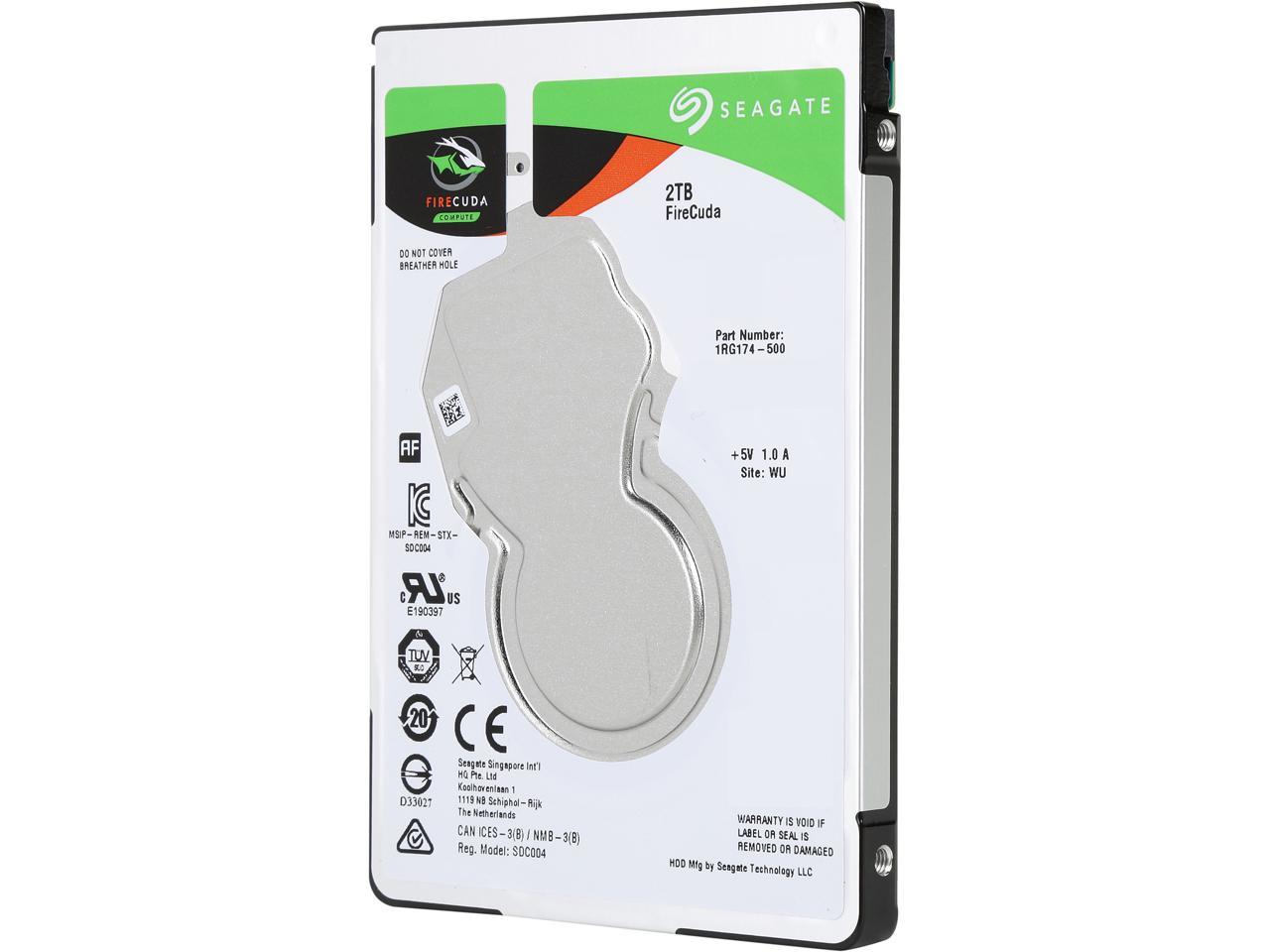 Seagate Firecuda Gaming Sshd 2Tb Sata 6.0Gb/S 2.5" Notebooks / Laptops Internal Hard Drive St2000Lx001
