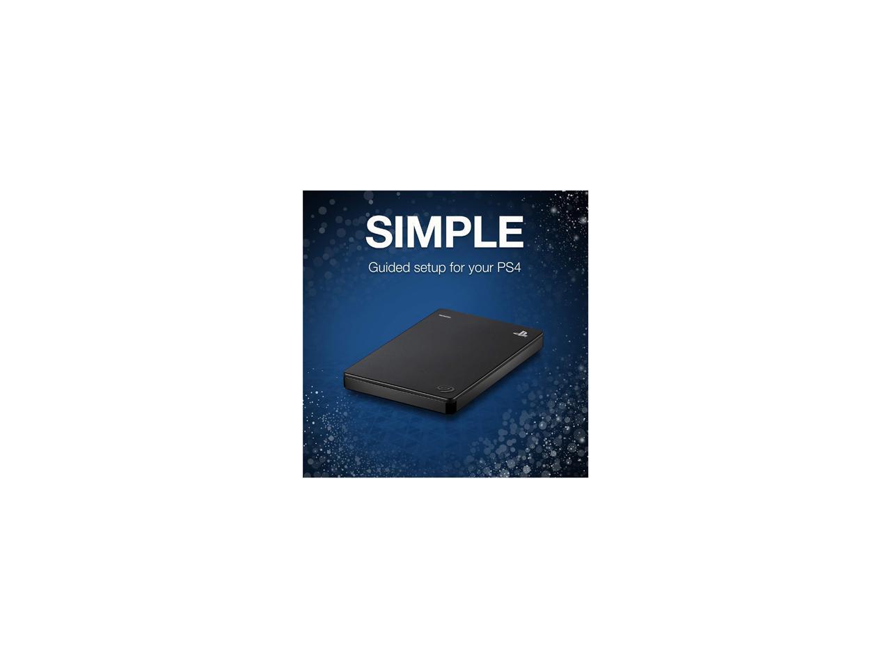 Seagate Game Drive For Ps4 Systems 2Tb External Hard Drive Portable Usb 3.0 Hdd, Officially Licensed (Stgd2000100)