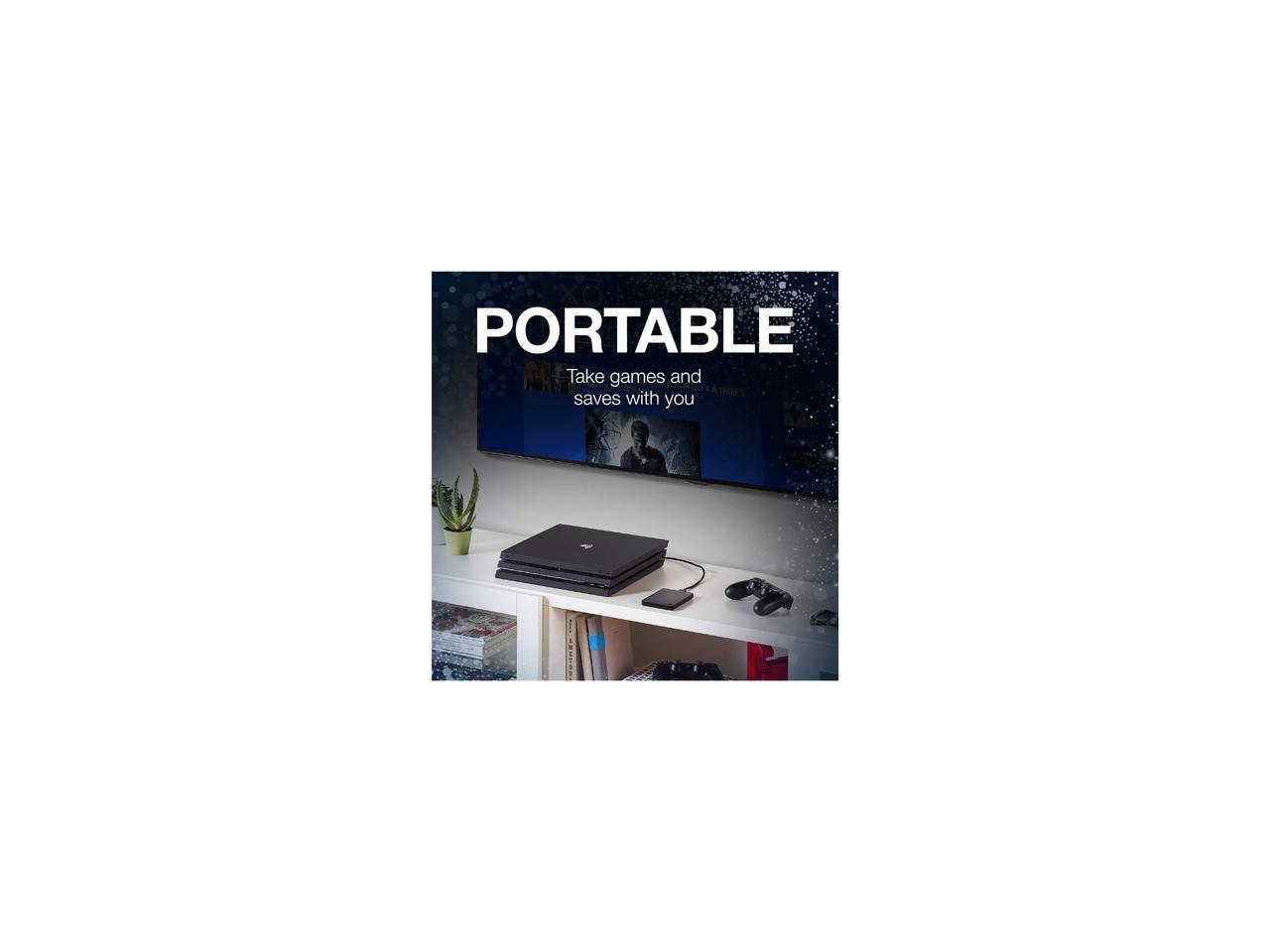 Seagate Game Drive For Ps4 Systems 2Tb External Hard Drive Portable Usb 3.0 Hdd, Officially Licensed (Stgd2000100)