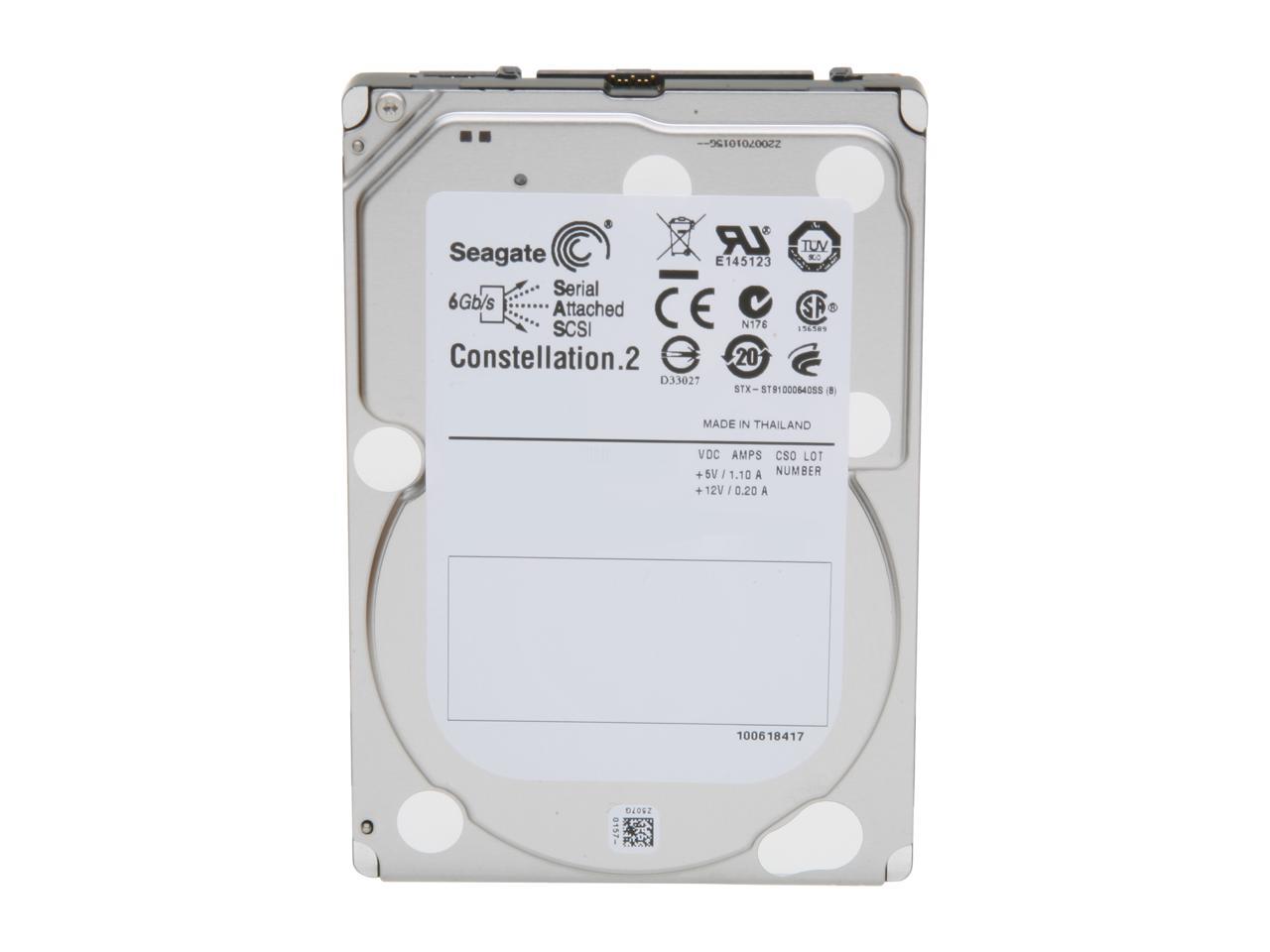 Seagate Hard Drive 500GB 7200 RPM Enterprise SAS Storage | TeciSoft ST9500620SS