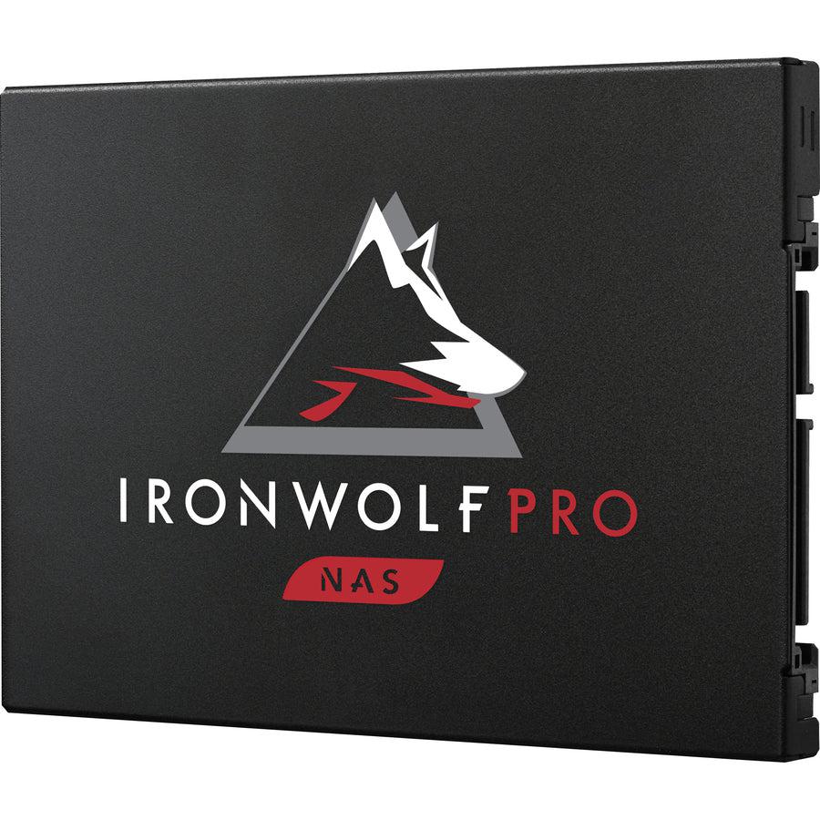 Seagate IronWolf Pro 125 ZA480NX10001 480 GB Solid State Drive - 2.5 Internal - SATA (SATA/600) - Conventional Magnetic Recording (CMR) Method"