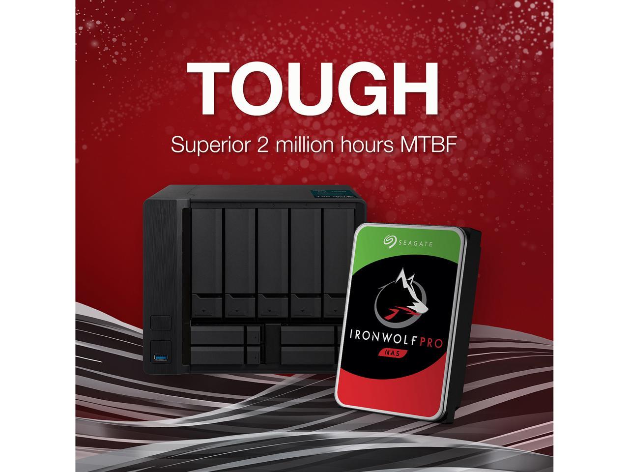 Seagate Ironwolf Pro 18Tb Nas Hard Drive 7200 Rpm 256Mb Cache Cmr Sata 6.0Gb/S 3.5" Internal Hdd St18000Ne000