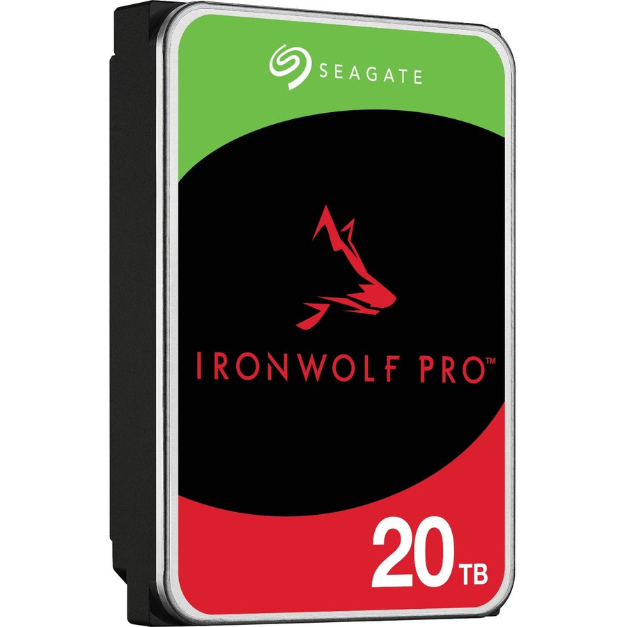 Seagate IronWolf Pro ST20000NE000 20 TB Hard Drive - 3.5 Internal - SATA (SATA/600) - Conventional Magnetic Recording (CMR) Method" ST20000NE000-20PK