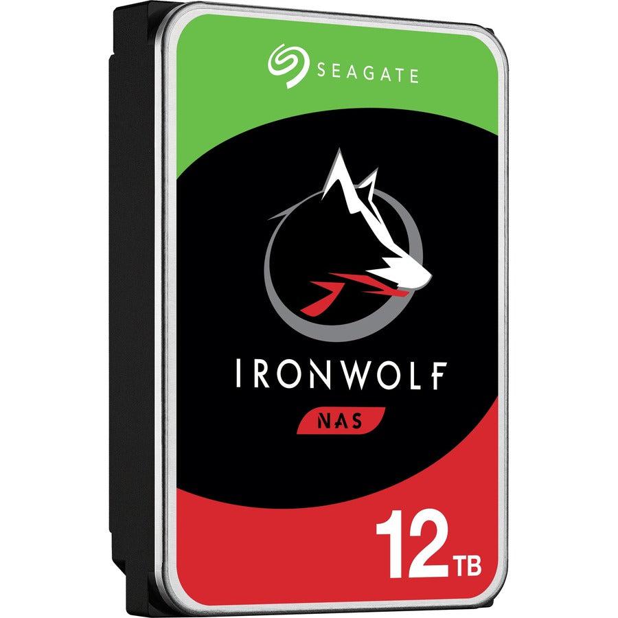 Seagate Ironwolf 12Tb Nas Hard Drive 7200 Rpm 256Mb Cache Sata 6.0Gb/S Cmr 3.5" Internal Hdd For Raid Network Attached Storage St12000Vn0008 - Oem