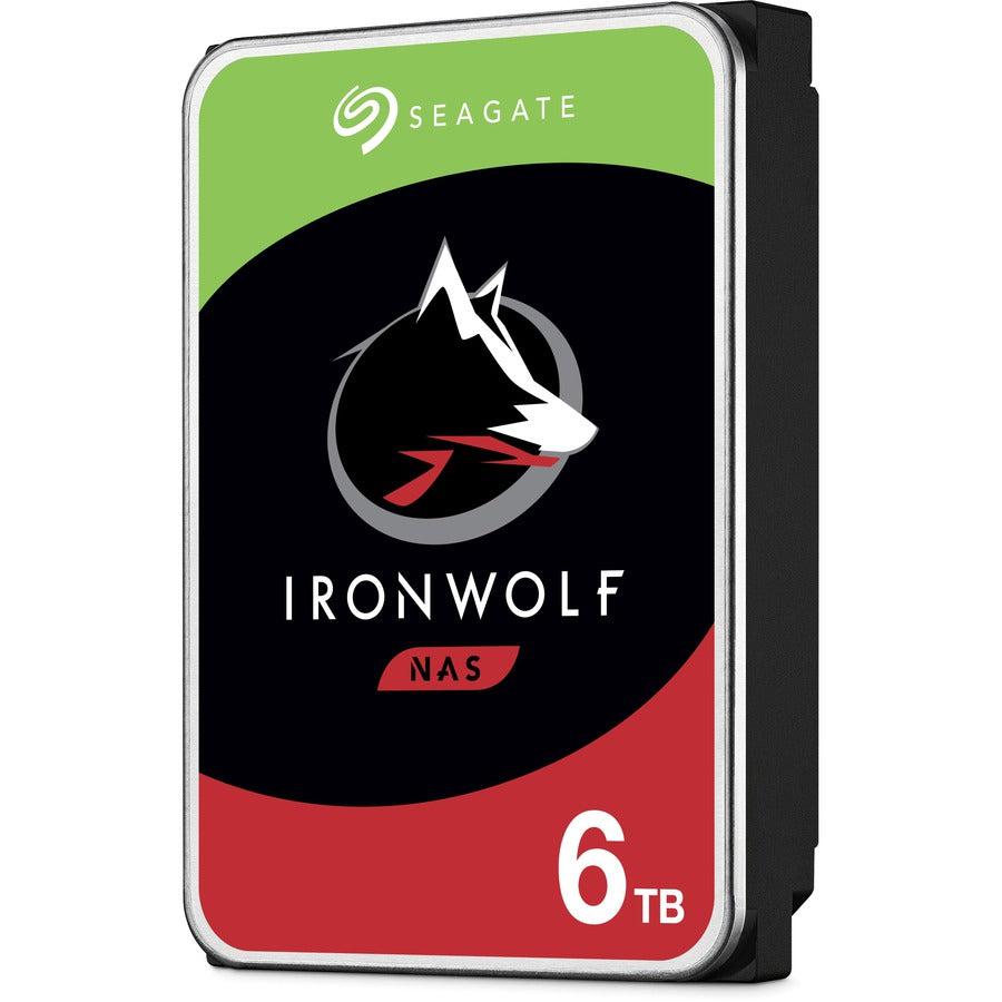 Seagate Ironwolf 6Tb Nas Hard Drive 7200 Rpm 256Mb Cache Sata 6.0Gb/S Cmr 3.5" Internal Hdd For Raid Network Attached Storage St6000Vn0033