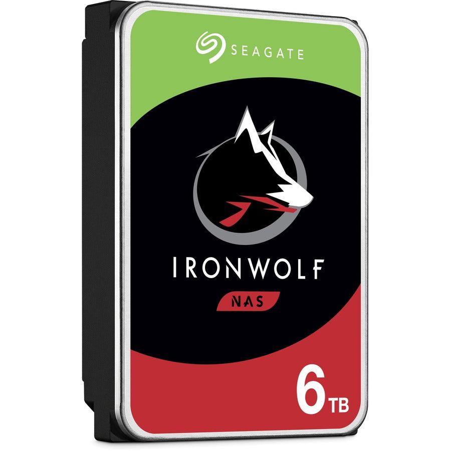 Seagate Ironwolf 6Tb Nas Hard Drive 7200 Rpm 256Mb Cache Sata 6.0Gb/S Cmr 3.5" Internal Hdd For Raid Network Attached Storage St6000Vn0033