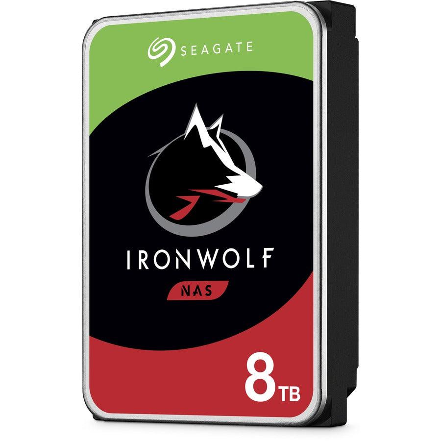 Seagate Ironwolf Nas St8000Vn004 8Tb 7200Rpm Sata 6.0 Gb/S 256Mb Hard Drive (3.5 Inch 512E Model)