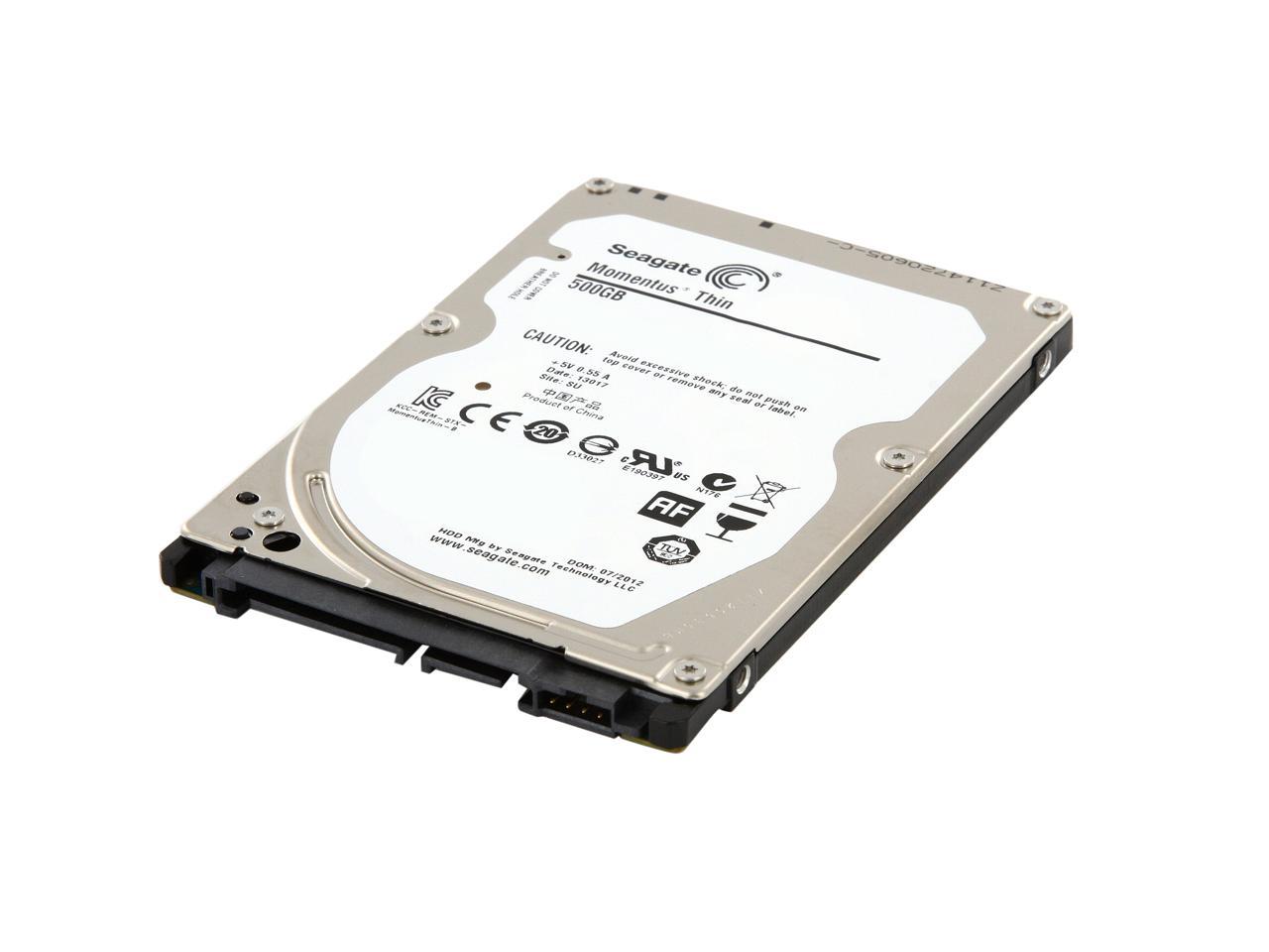 Seagate Laptop Thin St500Lt012 500Gb 5400 Rpm 16Mb Cache Sata 6.0Gb/S 2.5" Internal Notebook Hard Drive Bare Drive