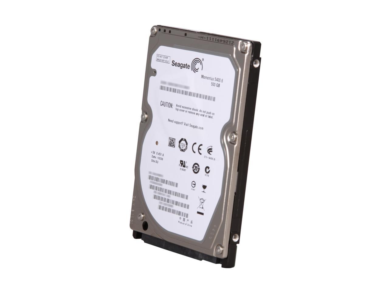 Seagate Momentus 5400.6 St9500325As 500Gb 5400 Rpm 8Mb Cache Sata 3.0Gb/S 2.5" Internal Notebook Hard Drive Bare Drive