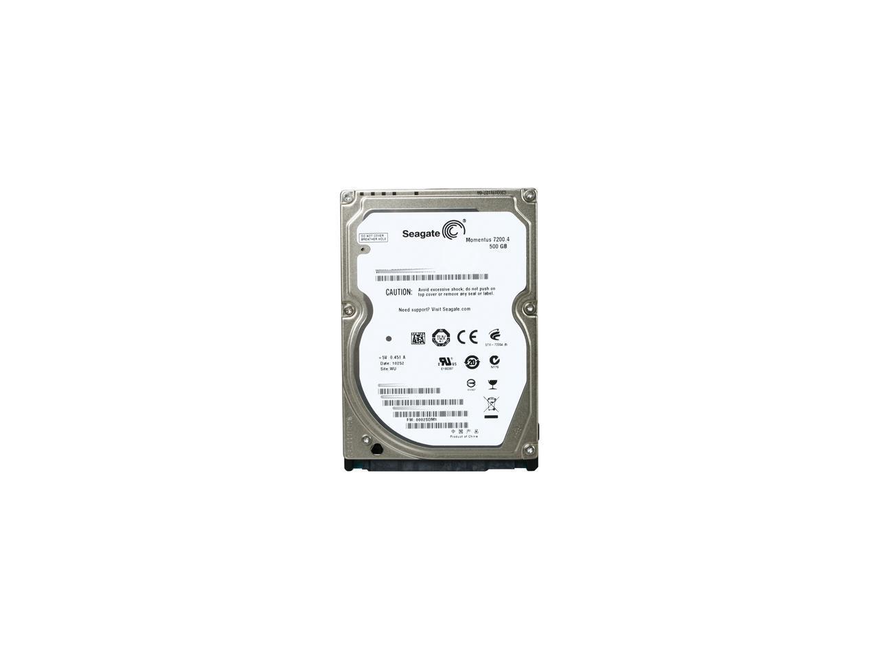 Seagate Momentus 7200.4 St9500420As 500Gb 7200 Rpm 16Mb Cache Sata 3.0Gb/S 2.5" Internal Notebook Hard Drive Bare Drive